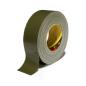 Preview: 3M™ 389 Spezial Gewebeklebeband wasserdicht, oliv grün 50 mm x 50 m - 24 Rollen