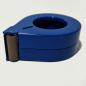 Preview: Handabroller blau - auch für Filament Klebeband Ring - Abroller Birne 3" Innen Kern bis 50mm Breite