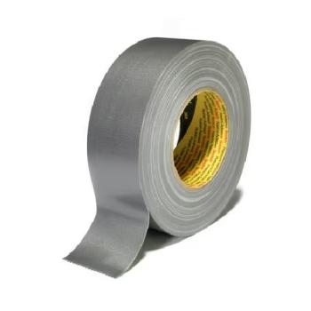 3M 389 fabric tape - silver 50mm x 50m - 24 Rollen