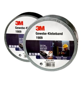 3M 1909 fabric tape - silver