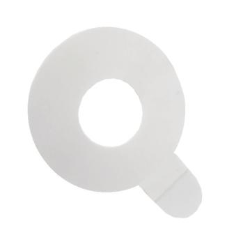 Preview: EKG Kleberinge Ø40mm x 16mm für EKG Elektroden aus 3M 1522 Medical Tape mit Anfasslasche, 500 Stück