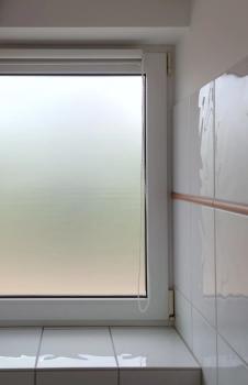 Milchglasfolie Fensterschutzfolie Sichtschutzfolie Dekorfolie weiß matt 90cm