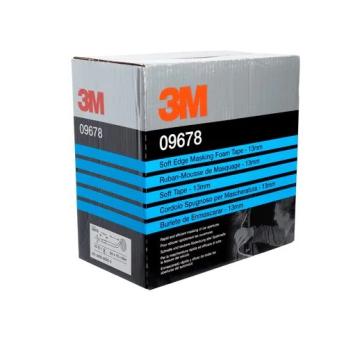 3M™ 09678 Soft Edge Foam Abdeckband, Weiß, 13 mm x 50 m