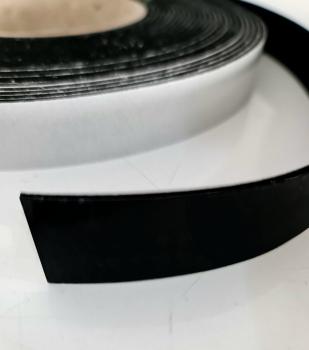 EPDM Premium PP Dichtband 2mm dick Zellkautschuk mit Acrylatkleber, einseitig klebend, Moosgummi 10m