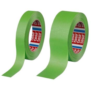 Tesa® 4338 Premium Lackierer Abdeckband Kreppklebeband in grün, 50m