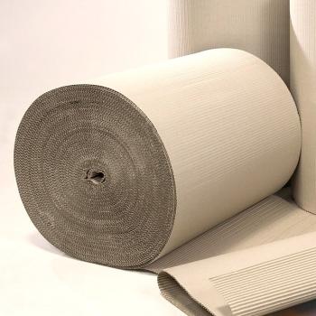 Environmentally friendly C-flute corrugated cardboard roll FEFCO 0100 30cm x 70m