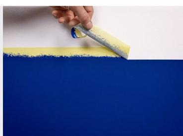 Tesa Präzisionskrepp 5mm X 25m - Gelbes Malerband Für Saubere Kanten