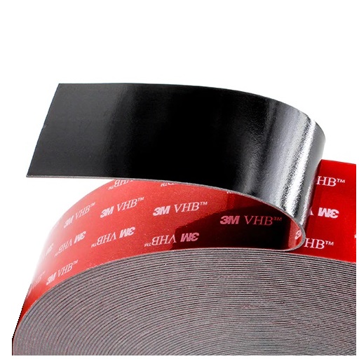 Genuine 3M VHB Double Sided Acrylic Tape – 10mm Roll – For Number Plates, Car Trim, Emblems – UK Made
