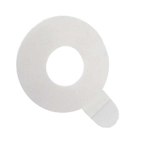 EKG Kleberinge Ø40mm x 16mm für EKG Elektroden aus 3M 1522 Medical Tape mit Anfasslasche, 500 Stück