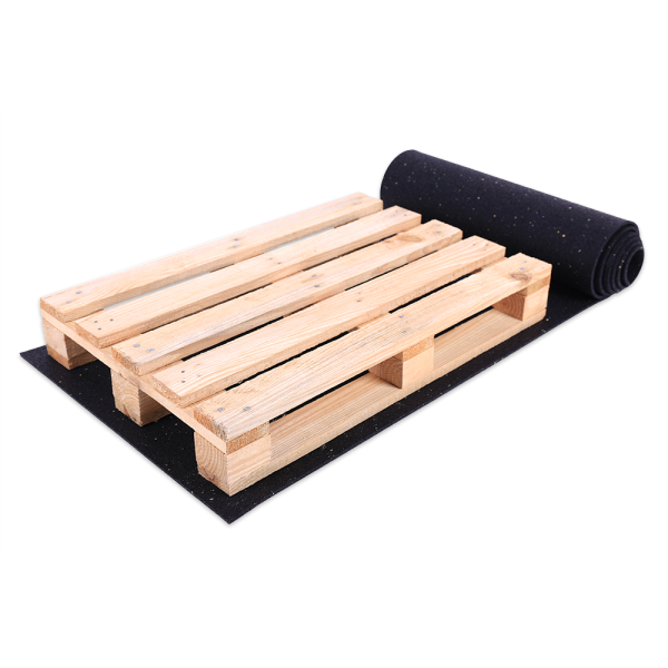 Building protection mat 125cm  rubber granulate rolls anti-slip mat decking pads 10mm thick