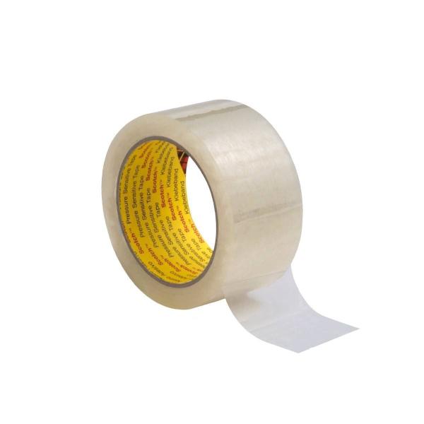 3M™ 305 Packband transparent Klebeband Paketband LEISE Acrylatkleber 50mm x 66m