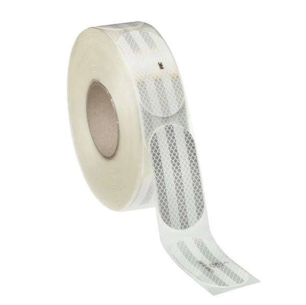 3M™ 983-10 S Diamond Grade Konturmarkierung - Segmente in Weiß, 107mm x 50mm x 50 m, UN ECE 104