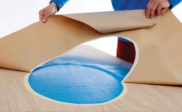 Tesa® 4319 Krepp Klebeband 50mm x 50m beige Hochgekrepptes Papierklebeband