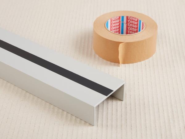 Tesa® 4341 crepe, brown 42 rolls in 50mm x 50m